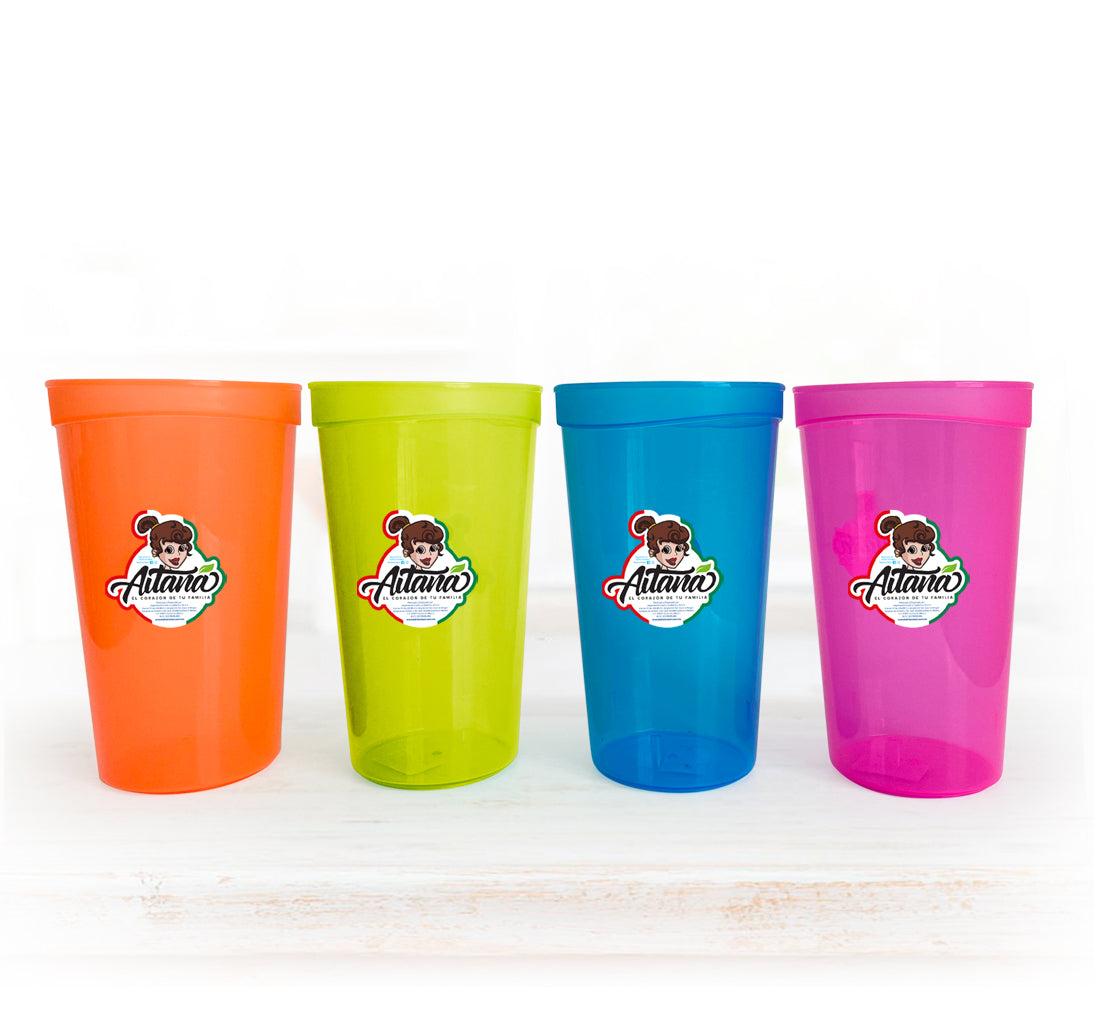 Vaso Blom 500 Ml. jumbo colores traslúcidos