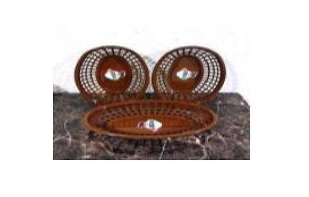 Canasta botanera color chocolate