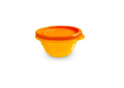 Tupper flor sólido redondo de 60 Ml.