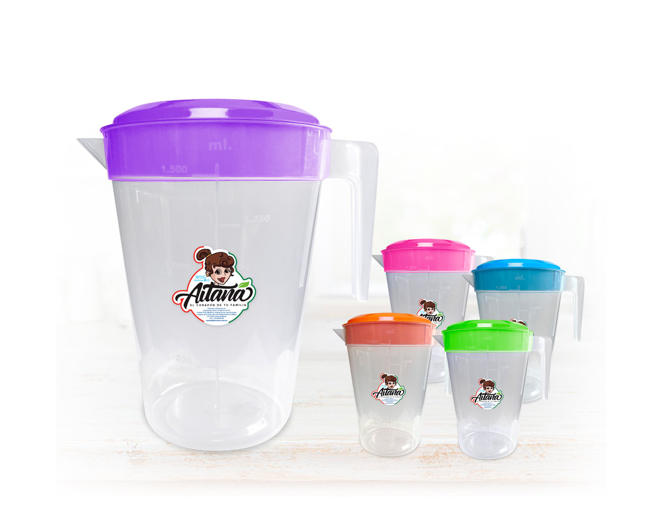 Jarra Julia 1.7 Lt. transparente