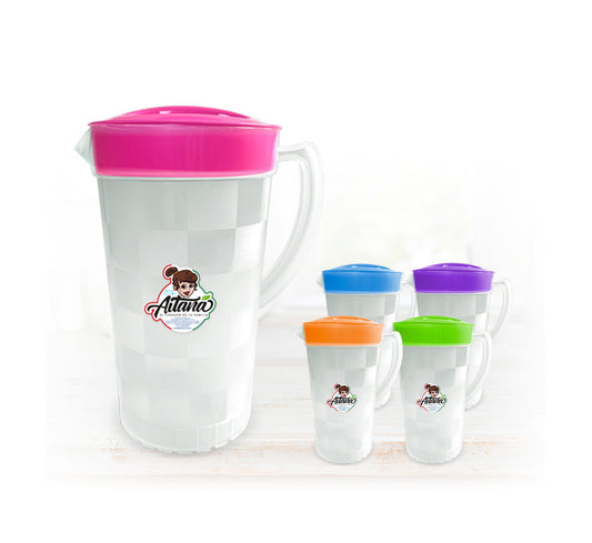 Jarra Aitana 2 Lt. traslúcida