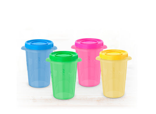 Tupper de 1 Lt. colores