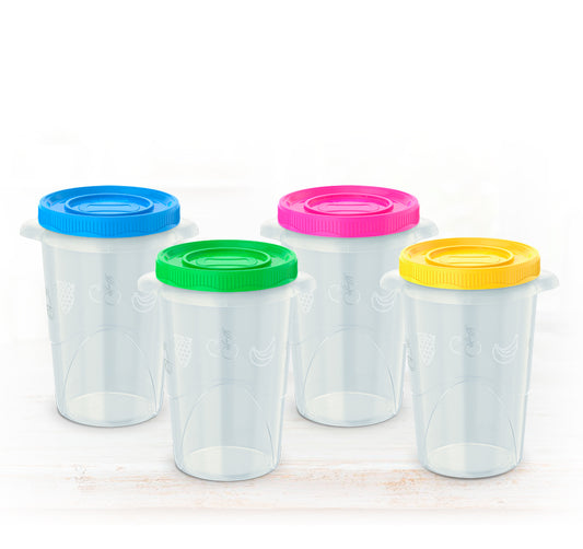 Tupper de 1 Lt. traslúcido