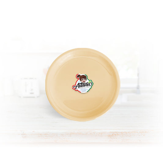 Plato arrocero beige 7.5