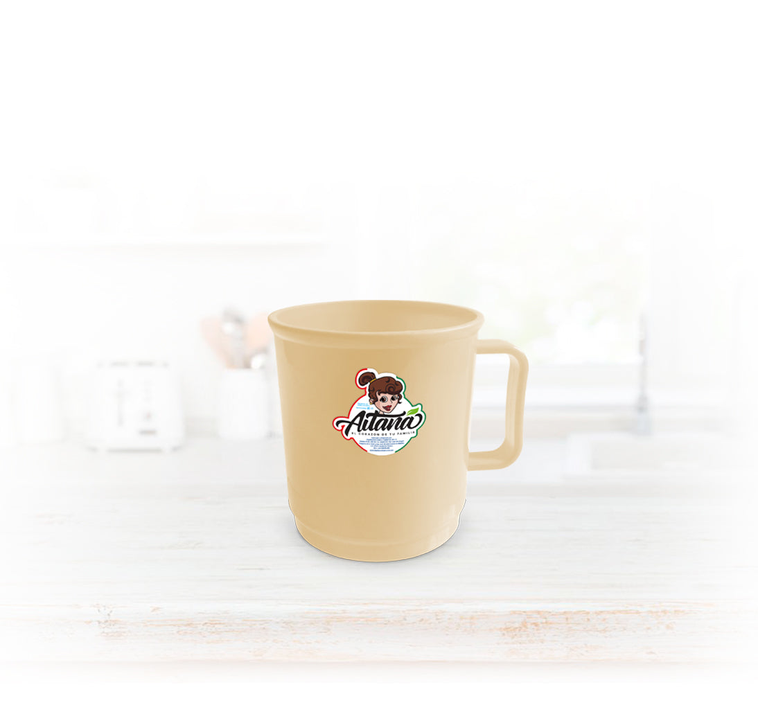 Taza beige