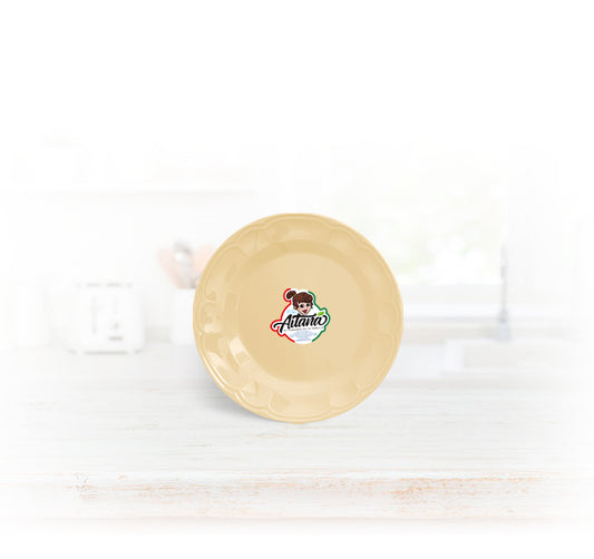 Plato trinche chico beige