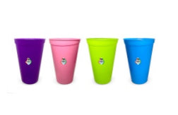 Vaso Blom 350 Ml. colores sólidos, de 5 pzas.