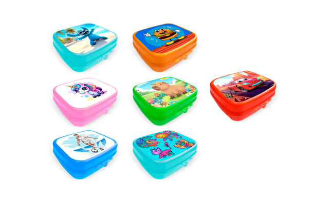 Sandwichera infantil de colores